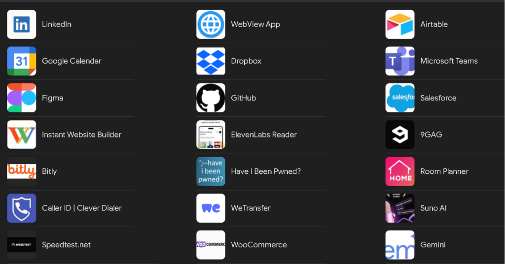 Software and Tools templates tools